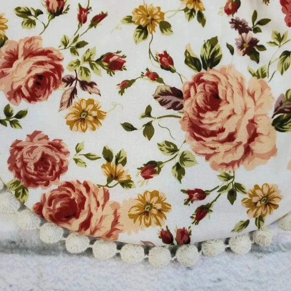 Boho Vintage Inspired Reversable Baby Bib with Matching Headbands Baby Girl Gift - Picture 6 of 10